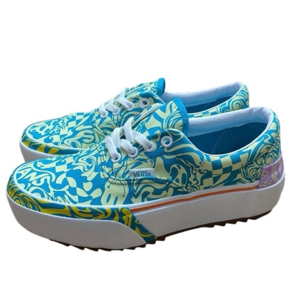 Vans Green Sneakers Vibrant Slip-On Style